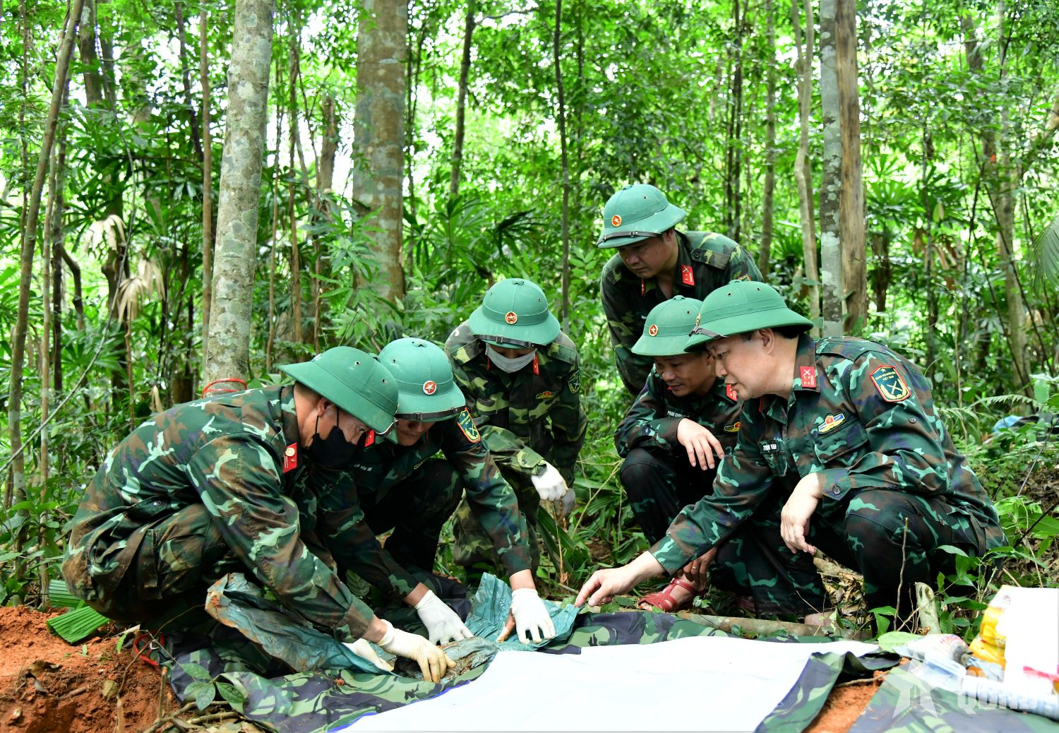 Đoàn Kinh tế - Quốc phòng 337 (Quân khu 4): Phát hiện, quy tập được 5 hài cốt liệt sĩ